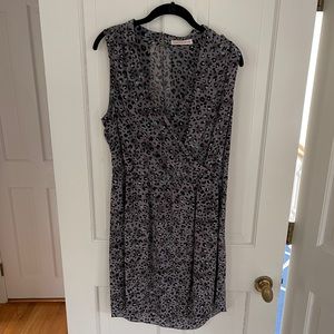 Rebecca Taylor Size 12 Leopard Print Dress
